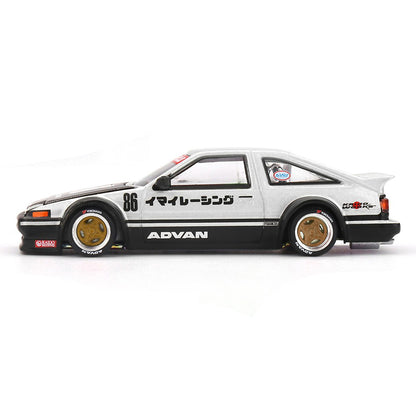 Kaido House x MINI GT 1:64 Scale Toyota Sprinter Trueno Kaido Street V2 #86 Die-Cast Model Car – KHMG218