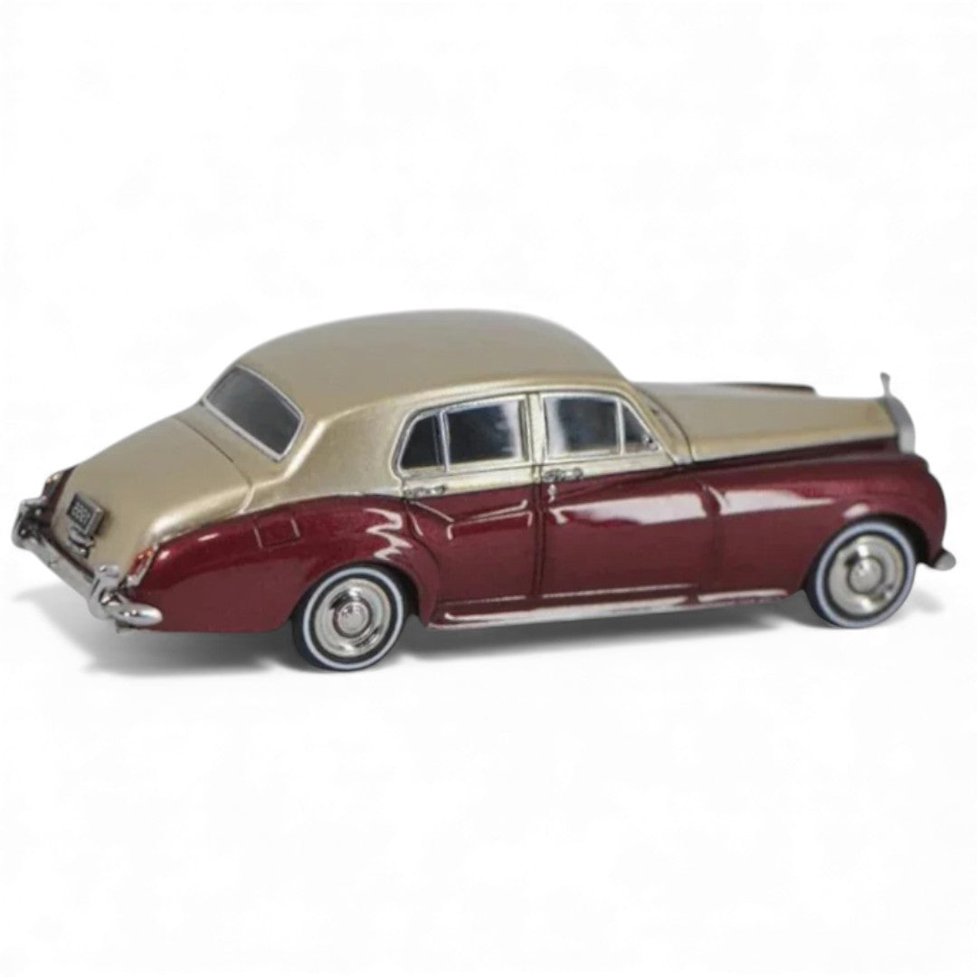 GFCC 1:64 Scale 1955 Rolls-Royce Silver Cloud, Red and Gold Diecast Car Model