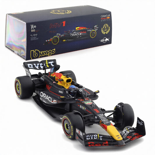 Bburago 1:24 Oracle Red Bull RB20 MV1 Max Verstappen 2024 F1 Diecast Model Car – Official Licensed Formula 1 Replica
