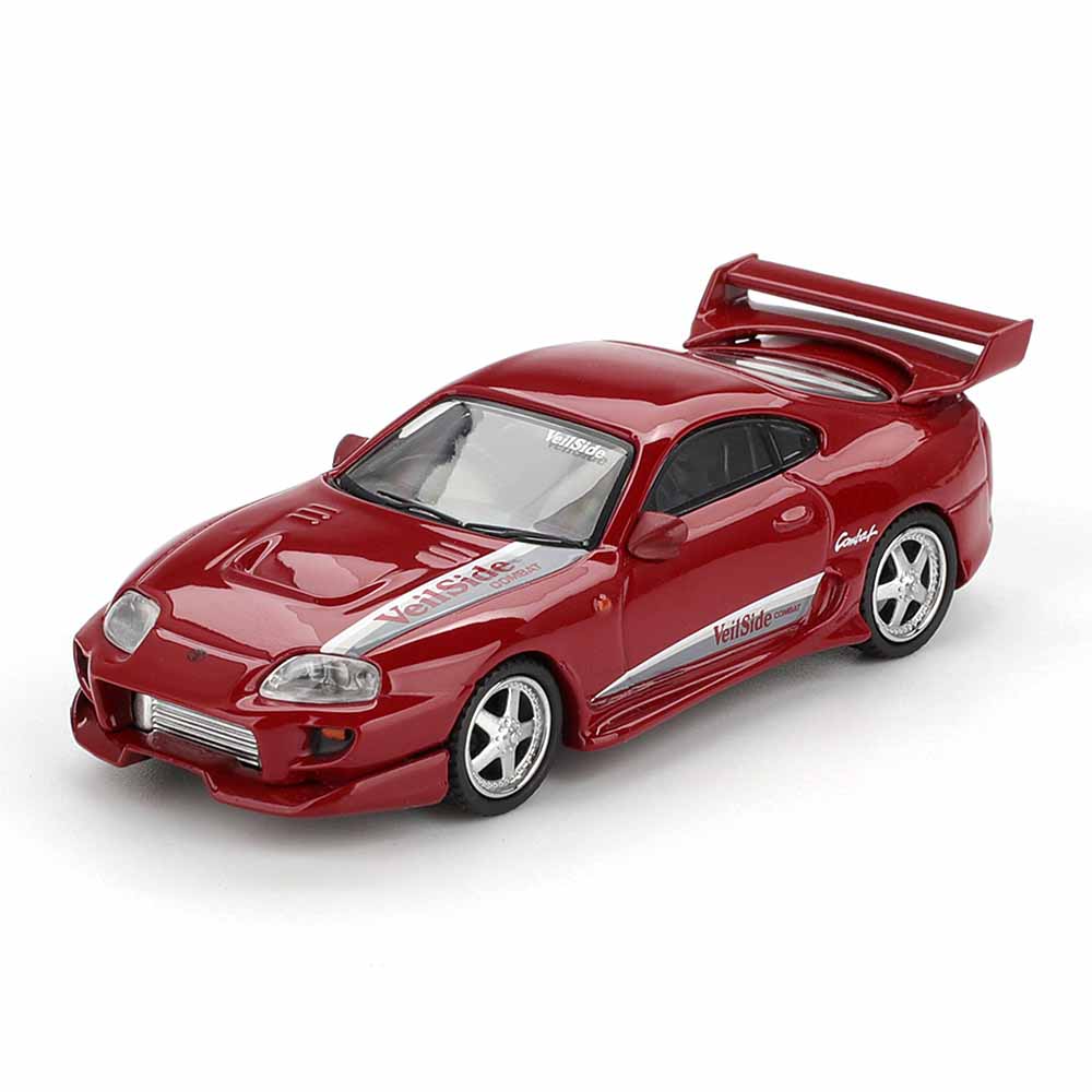 MINI GT 1:64 (Blister Pack) Toyota Supra VeilSide Combat V-I Red Die-Cast Model Car