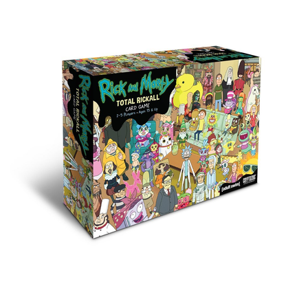 Cryptozoic Entertainment Rick and Morty -Total Rickall Cooperative Card Game for Kid (2-5 Players), 114 Cards Age 15+