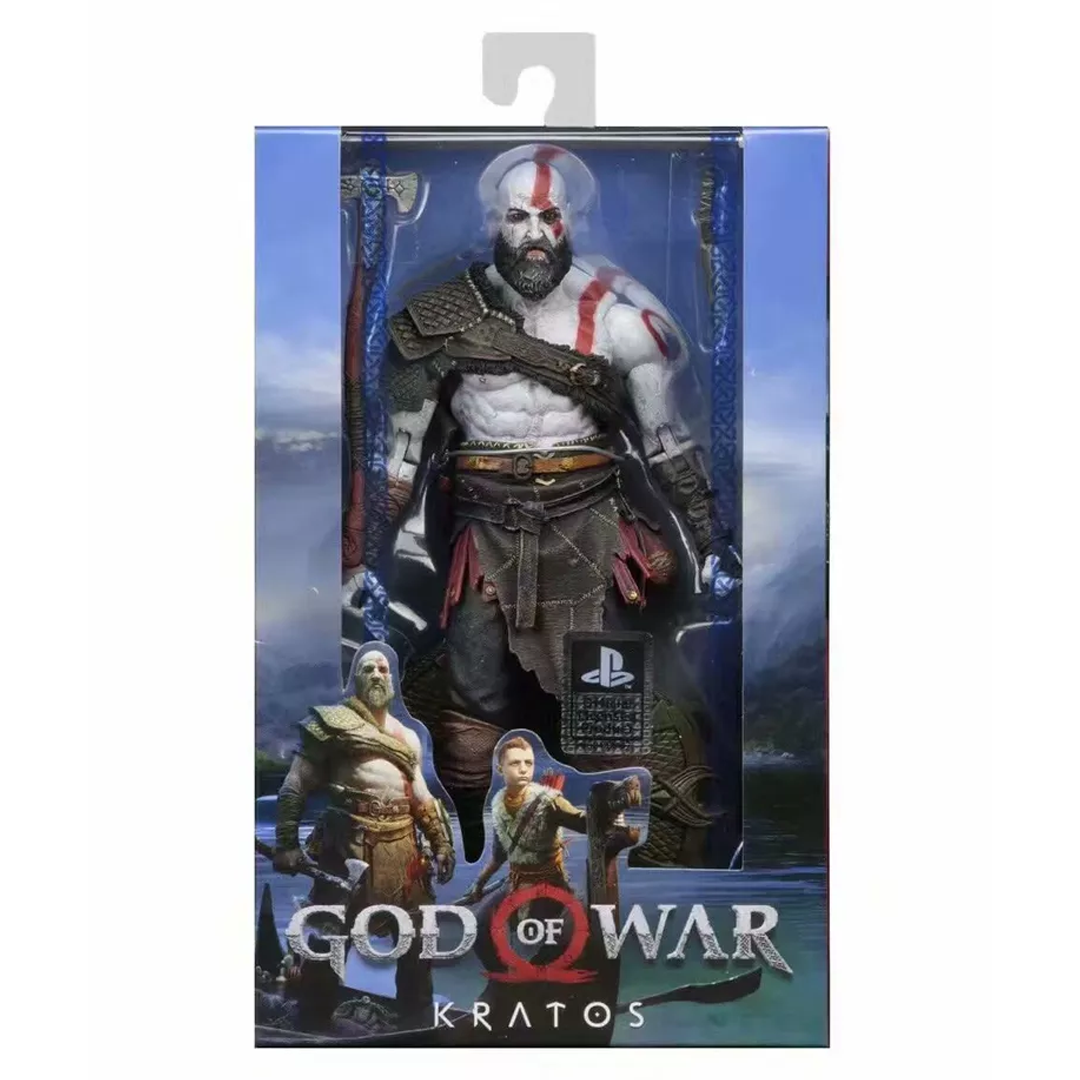 NECA Toys PS Game God of War (2018) - 7" Scale Action Figure Kratos Toy