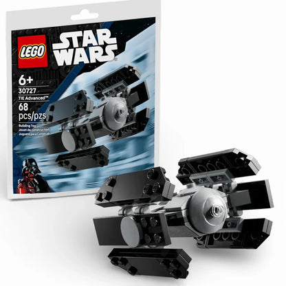 LEGO® 30727 Star Wars™ TIE Advanced™ Mini-Build | 68-Piece Building Toy | Ages 6+