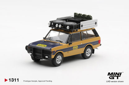 MINI GT 1:64 Range Rover 1981 Camel Trophy Sumatra Diecast SUV – N. Sudmann & F. Hofmann