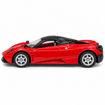 Welly 1:64 Pagani Huayra Dark Metallic Red Die-Cast Metal Model Car