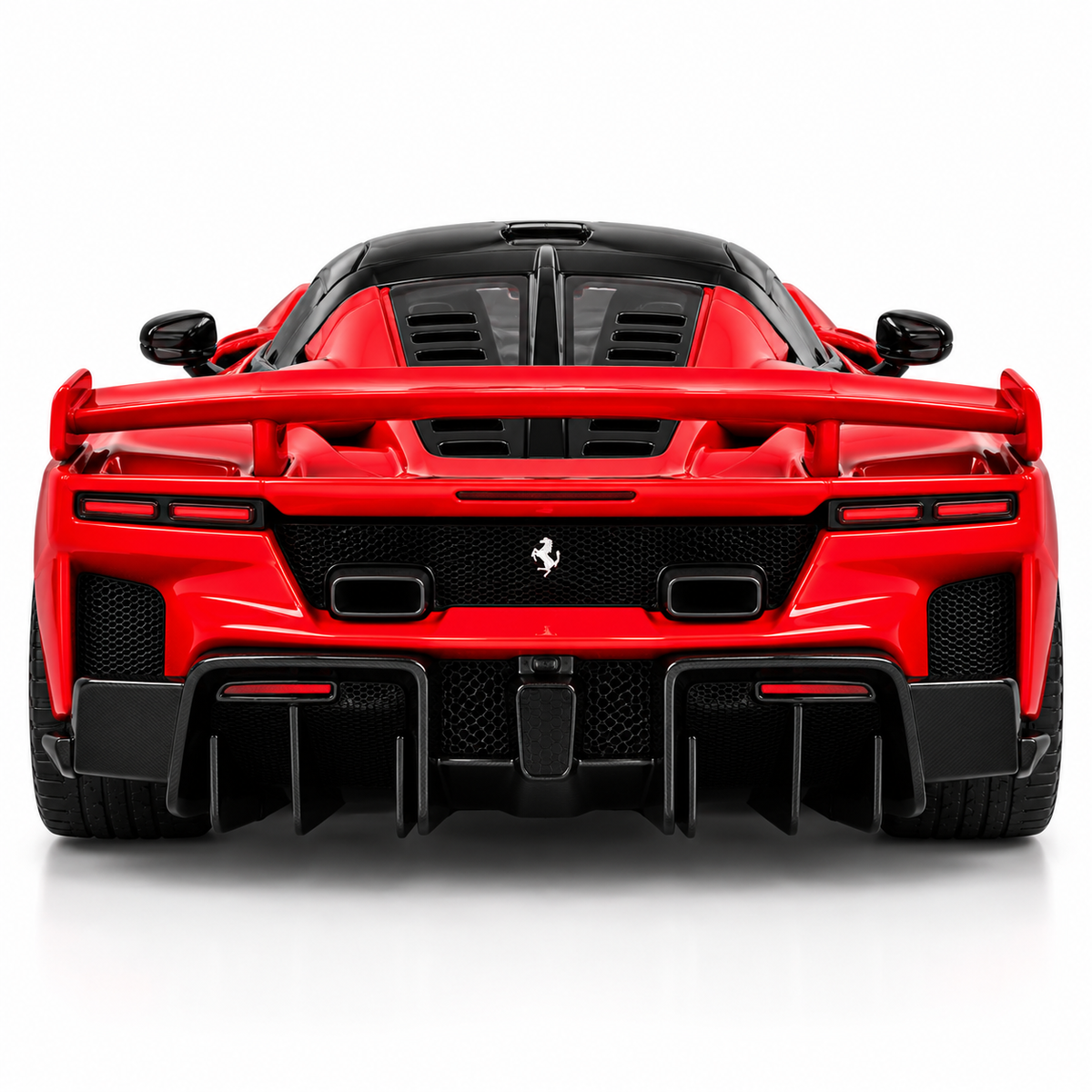 Bburago Signature Series Ferrari F80 2024 1:43 Scale Die-Cast Model Car – Red Ferrari Collectible Toy Car for Display & Collectors, Premium Detailed Replica Model