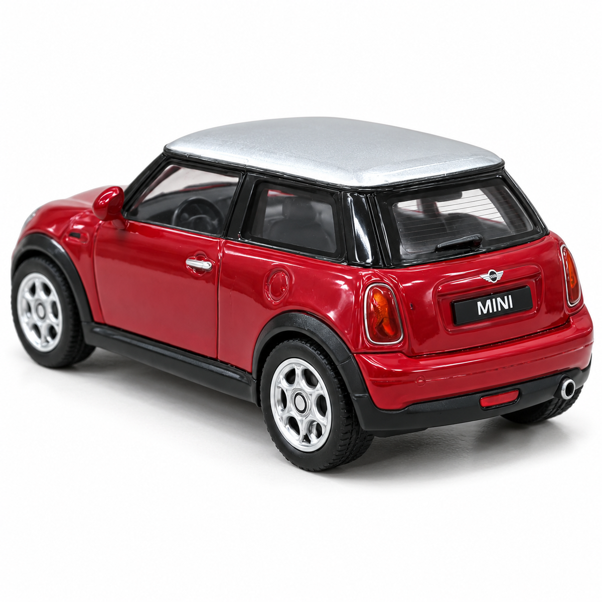 Welly 1:64 Mini Cooper Red Die-Cast Metal Model Car