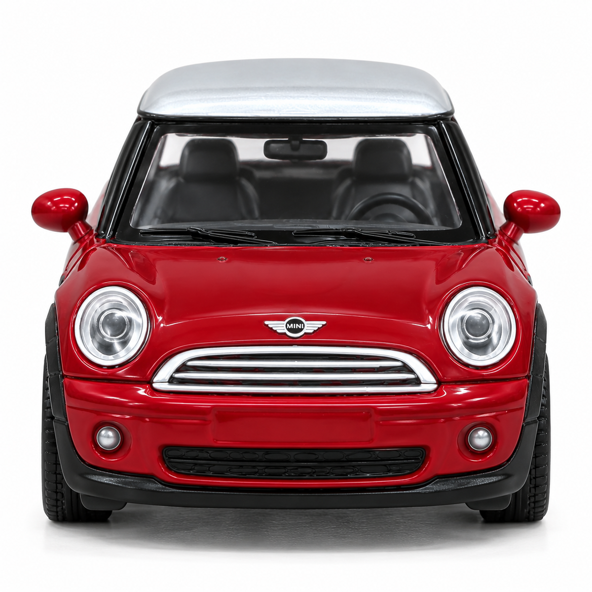Welly 1:64 Mini Cooper Red Die-Cast Metal Model Car
