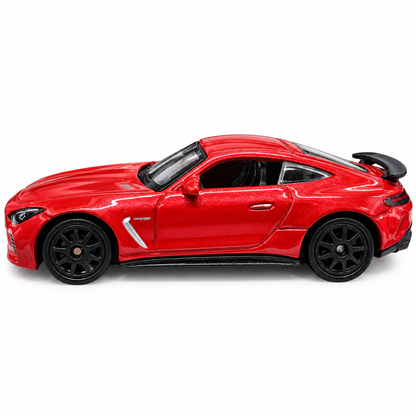 Welly Mercedes-AMG GT 63 1:64 Scale Diecast Metal Model Car – Metallic Red Sports Coupe Miniature Collectible with Realistic Detailing | 14+ Years