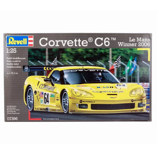 Revell Corvette C6 Le Mans Winner 2006 1:24 Scale Plastic Model Kit 07396 - Jaiman Toys