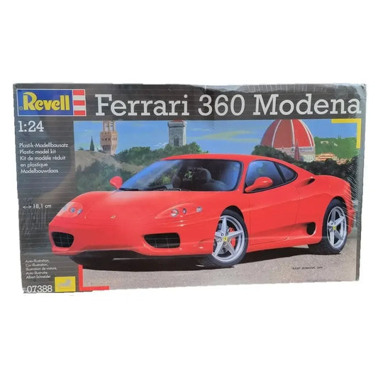 Revell Ferrari 360 Modena 1:24 Scale Plastic Model Kit 07388 (Officially Licensed) - Jaiman Toys