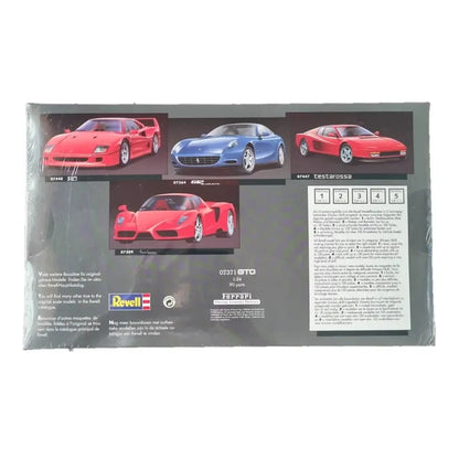 Revell Ferrari GTO 1:24 Scale Plastic Model Kit 07371 (Officially Licensed) - Jaiman Toys