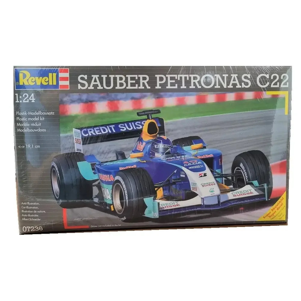Revell Sauber Petronas C22 1:24 Scale Plastic Model Kit 07236 (Officially Licensed) - Jaiman Toys