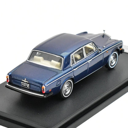 GFCC 1:64 Scale Rolls-Royce Silver Shadow II 1979 Blue – Diecast Metal Car Model Collectible