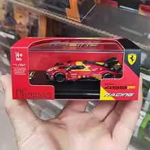 Bburago 1:64 Ferrari 499P Racing Die-Cast Model Car – Official Licensed Ferrari Collectible | 2 Colour Variants