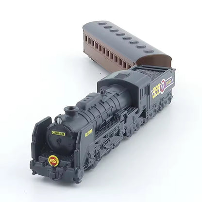 Tomica Unlimited No.10 TPU10 Galaxy Express 999 Train Set by Takara Tomy | GE999 Steam Locomotive, Coal Tender & Passenger Coach | Detailed Collectible Model Train Toy | Galaxy Express 999 Anime Railway Collection