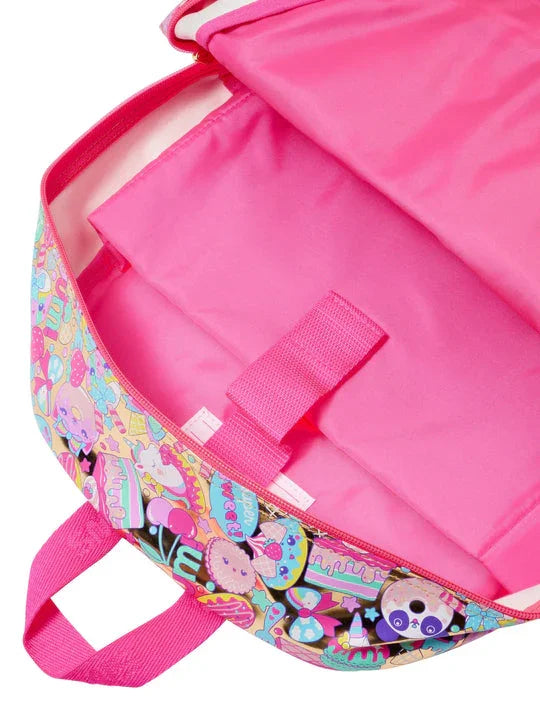 Smiggle School Bag : Gold Flip Sequin 20 Birthday Colorful & Stylish 16 Inch Backpack for Kids - Jaiman Toys