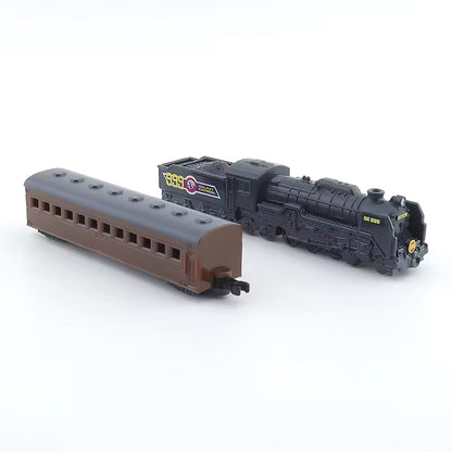 Tomica Unlimited No.10 TPU10 Galaxy Express 999 Train Set by Takara Tomy | GE999 Steam Locomotive, Coal Tender & Passenger Coach | Detailed Collectible Model Train Toy | Galaxy Express 999 Anime Railway Collection