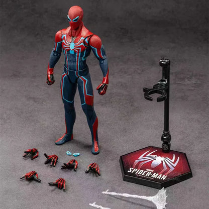 ZD Toys Spider-Man Velocity Suit 1/10 Scale Action Figure Non-Light-Up | Marvel Collector Figure
