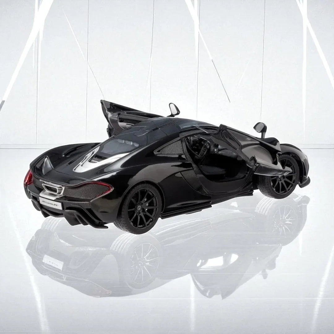 Rastar 1:24 McLaren P1 Die-Cast Model – Black| Openable Doors (56700) - Jaiman Toys