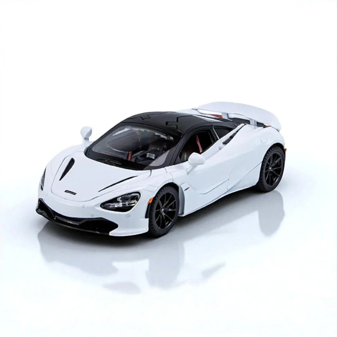 Joy Junction 1:24 Mclaren 720 S-1901 Diecast Car Model -White (JJ77) - Jaiman Toys