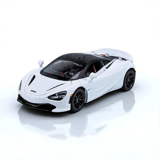 Joy Junction 1:24 Mclaren 720 S-1901 Diecast Car Model -White (JJ77) - Jaiman Toys