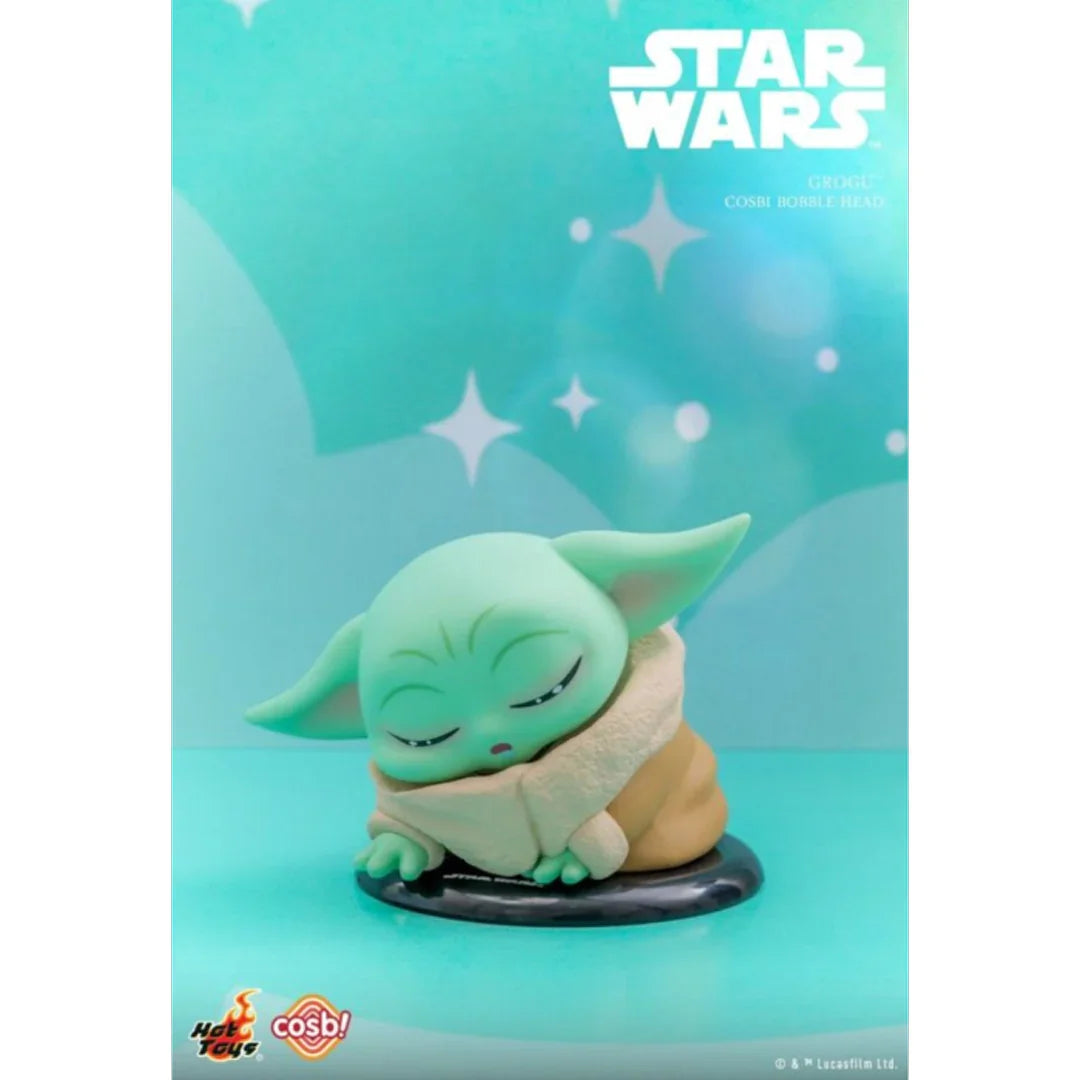 Cosbi Star Wars Ultimate Action Figure – Grogu “Cosbi” Bobble‑Head Collection Blind Box by Hot Toys (1 Random Figure) - Jaiman Toys