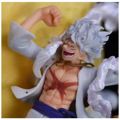 Ultimate Luffy Gear 5 Nika Figure (30CM) – LED Light Edition | One Piece GK PVC Model HW - Jaiman Toys