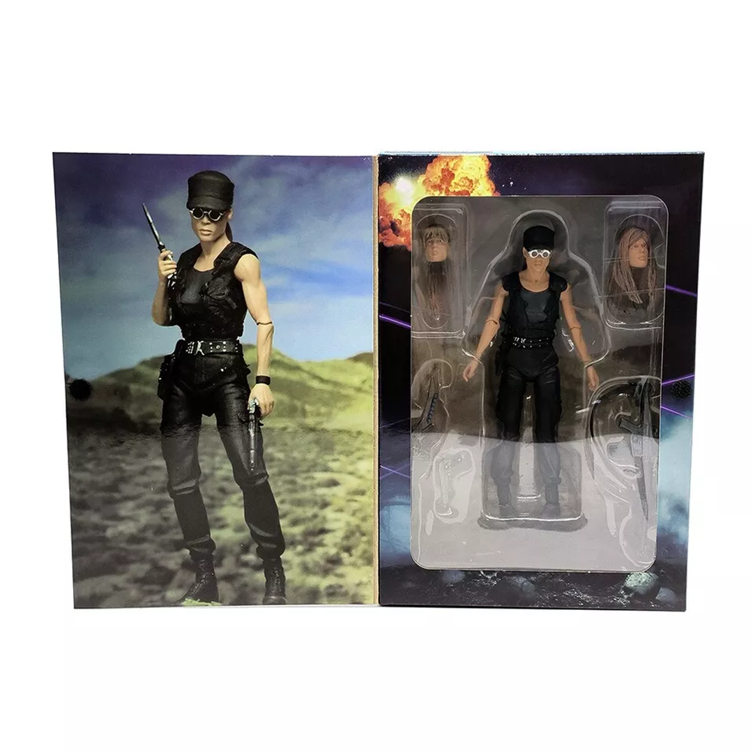 NECA TERMINATOR 2: JUDGMENT DAY- SARAH CONNOR -The Ultimate Terminator Collectible Action Figure- Age 17+