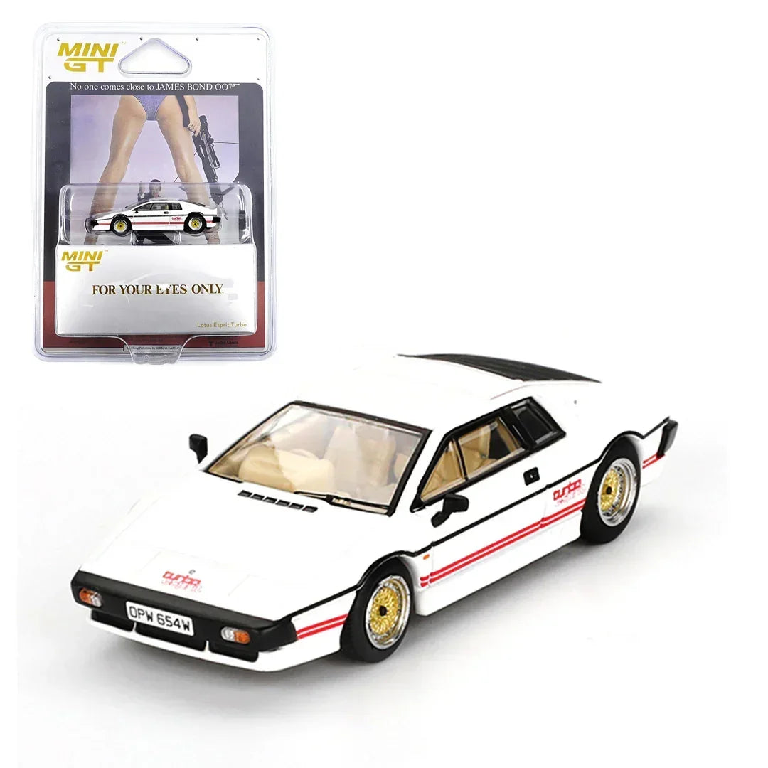 Mini GT 1:64 Roxy Porsche 911 GT3 R #77 IMSA 2024 + Lotus Esprit