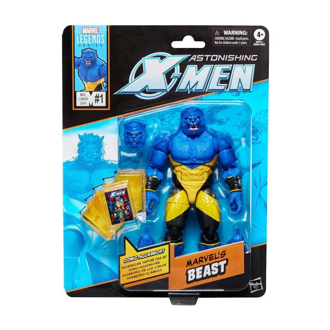 Marvel Legends Marvel's Beast Action Figure 15cm | Astonishing X Marvel Legends Marvel's Beast Action Figure 15cm | Astonishing X