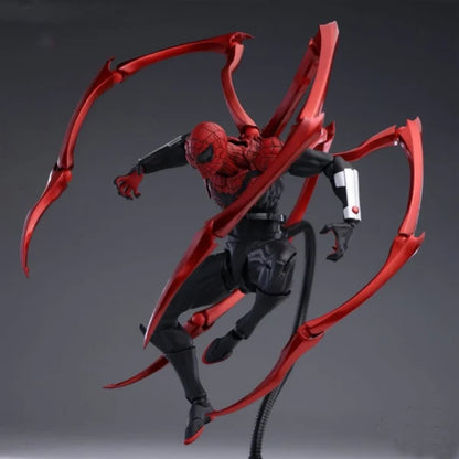 Mess Toys 1/12 Ultimate Neighbor Spider-Man Figure | Premium Articulated Action Figure with Accessories | Collectible Marvel Superhero Toy