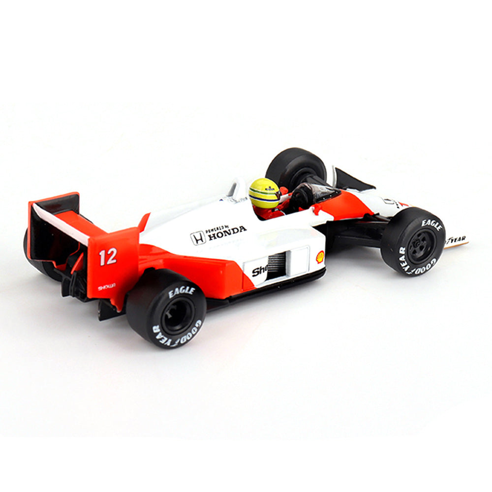 MINI GT 1:64 (Blister Pack) McLaren MP4/4 #12 Ayrton Senna 1988 Japanese Grand Prix Winner Diecast Scale Model Car