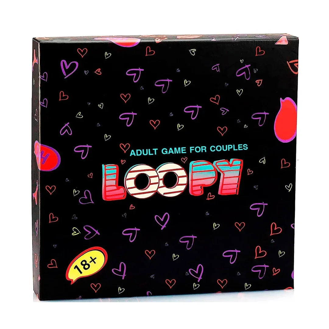 Loopy Adult Board Game for Couples (18+) – Fun Romantic Card & Spinner Game - Jaiman Toys