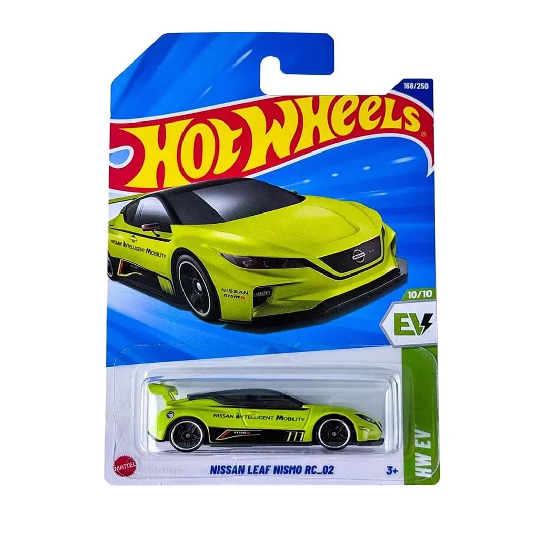 Hot Wheels 2025 5-Car Die-Cast Set 1:64 – Maserati Shamal, Nissan Leaf Nismo RC_02, ’89 Mercedes-Benz 560 SEC AMG, GT Hunter & Unimog 1300L