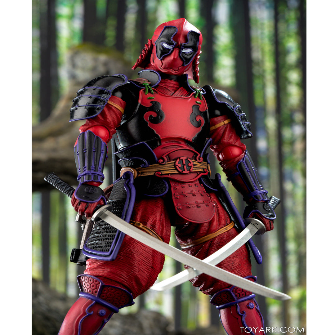 Deadpool Samurai Action Figure – Marvel Comics Collectible with Accessories