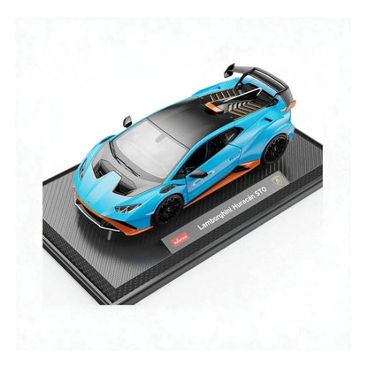 Rastar 1:18 Lamborghini Huracán STO Diecast Model Car – Blue (63800) - Jaiman Toys