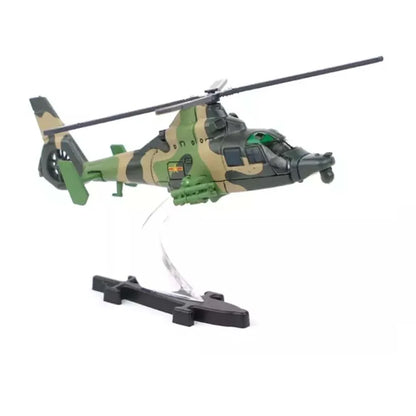 XCARTOYS G027-1 1:170 Military Z-9WA Helicopter Model Diecast Metal - Jaiman Toys