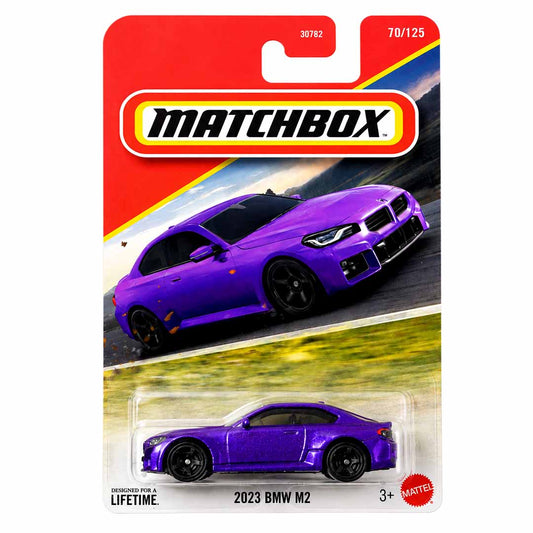 Matchbox 1:64 2023 BMW M2 Die-Cast Model Car (Purple) | (Blister Pack) Collector Edition