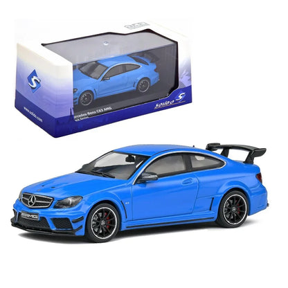 Solido 2012 Mercedes Benz C63 AMG C-Class Black Series Light French Blue - Jaiman Toys