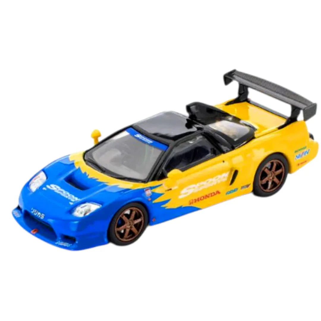 POP RACE PR64 Honda NSX R GT Spoon Sports 1:64 Scale Diecast Model Car – Premium Racing Edition