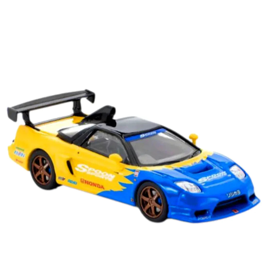 POP RACE PR64 Honda NSX R GT Spoon Sports 1:64 Scale Diecast Model Car – Premium Racing Edition