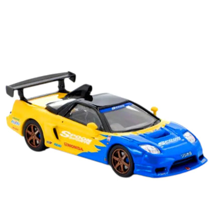 POP RACE PR64 Honda NSX R GT Spoon Sports 1:64 Scale Diecast Model Car – Premium Racing Edition