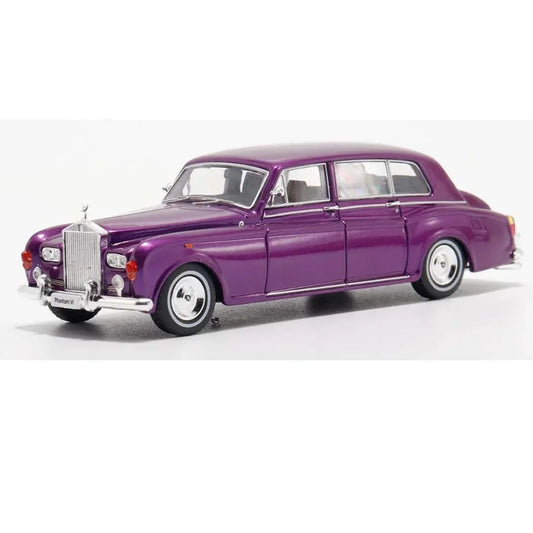 DOT x DCM 1/64 Scale Rolls-Royce Phantom VI Purple – Premium Diecast Car Model Collectible - Jaiman Toys