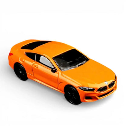 CCA 1:64 BMW M850i Coupé S09-02 Die-Cast Model Car – Orange BMW Luxury Sports Coupe Miniature | Premium Alloy Collectible Car