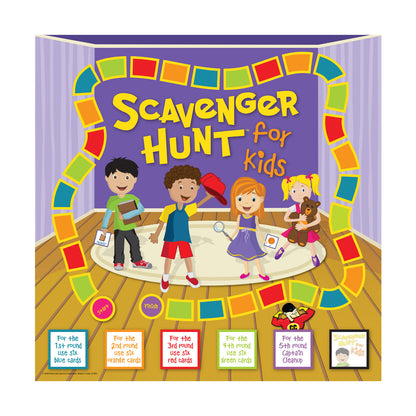 Funskool Scavenger Hunt for Kids | Indoor Search & Find Family Board Game | Creative Thinking & Vocabulary Game | 2–4 Players | Ages 6+