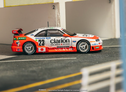 Tarmac Works 1:64 Nissan NISMO GT-R LM #23 24h of Le Mans 1995 Presentation Diecast Model Car (T64-067-95LM23)