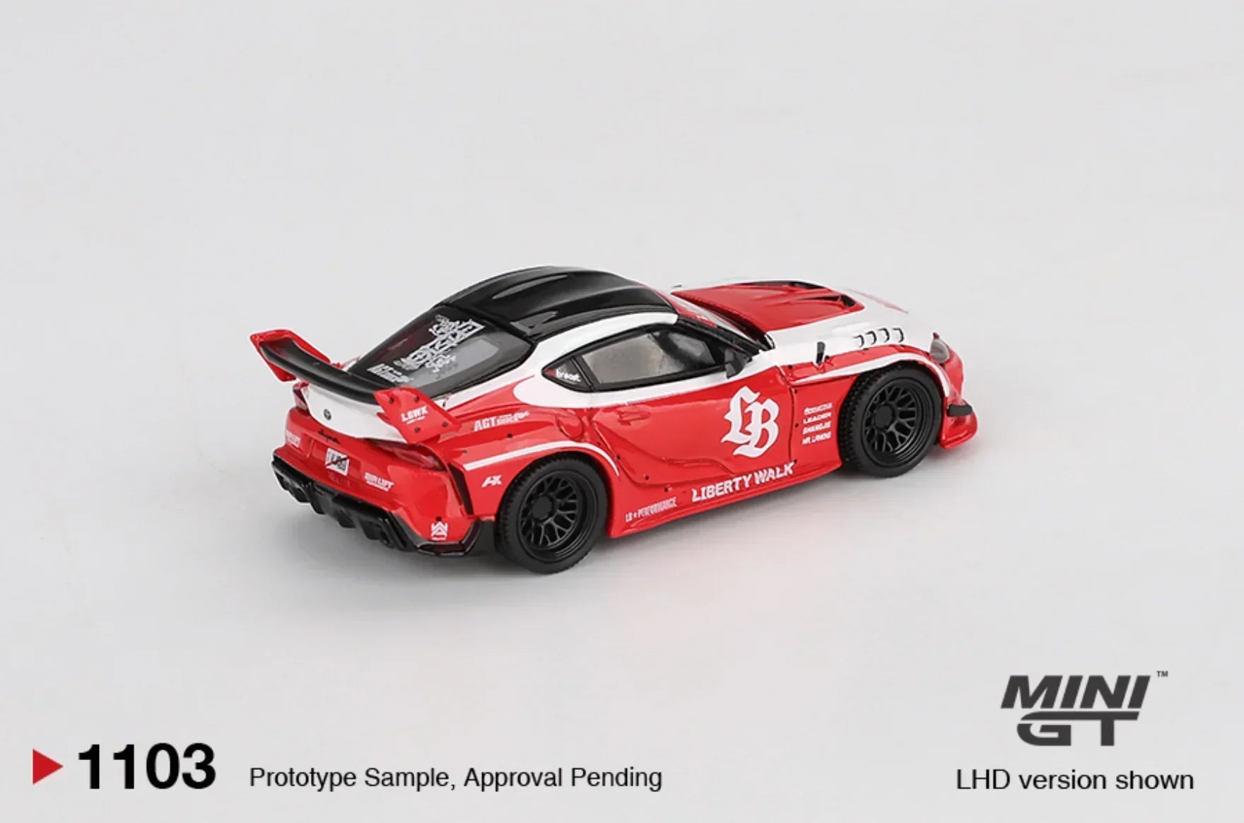 ミニカー MINI GT LIBERTY WALK GT-R etc set Mini GT 1:64 Duo Set LB☆WORKS Lamborghini Huracán GT Gravity Blue