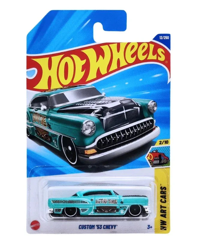 Hot Wheels 1:64 Scale 5-Car Die-Cast Set | CUPRA e-Racer HYW15, Bogzilla HYW75, Birthday Burner, Mid Mill JJJ93 & ’53 Chevy