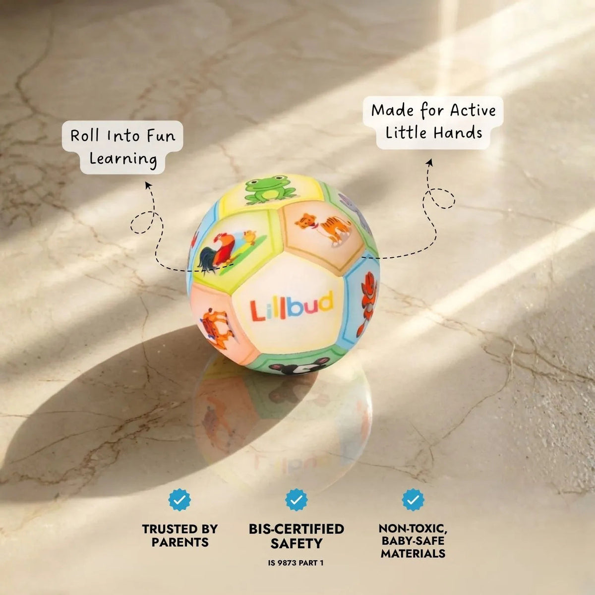 LiLLBUD Animal Pals Soft Ball